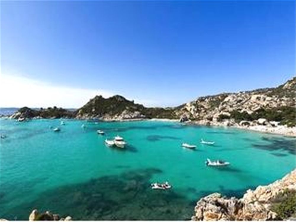 An Idyllic anchorage on Spargi - part of the Meddalena Islands, one of the delights that await you on a yacht charter in Sardinia